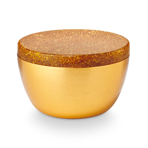 illume Popcorn Garland Sparkle Lidded Tin Candle