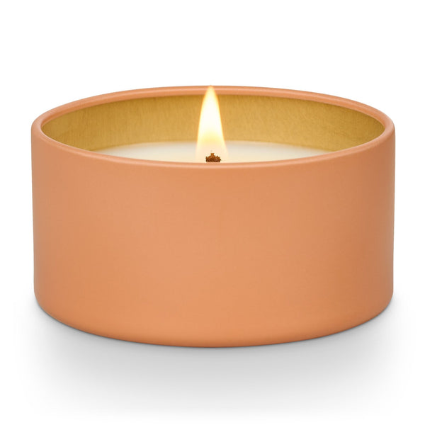 Illume Rhubarb And Honey Cork Tin Candle