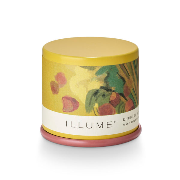 illume Rhubarb Honey Demi Vanity Tin