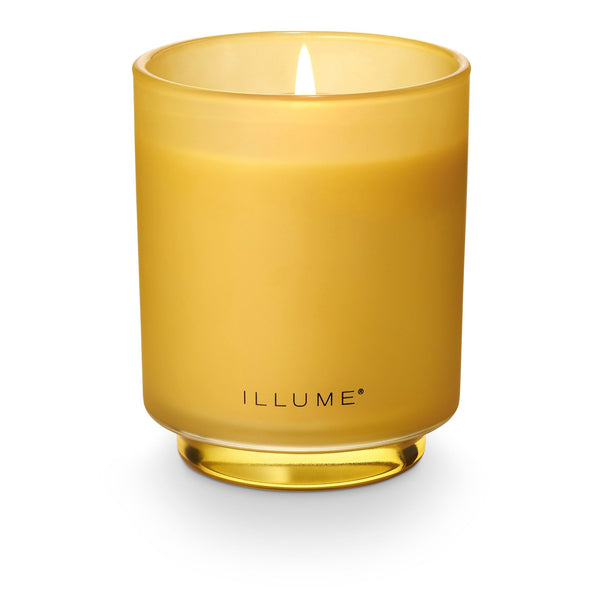 Illume Rhubarb Honey Refillable Boxed Glass Candle