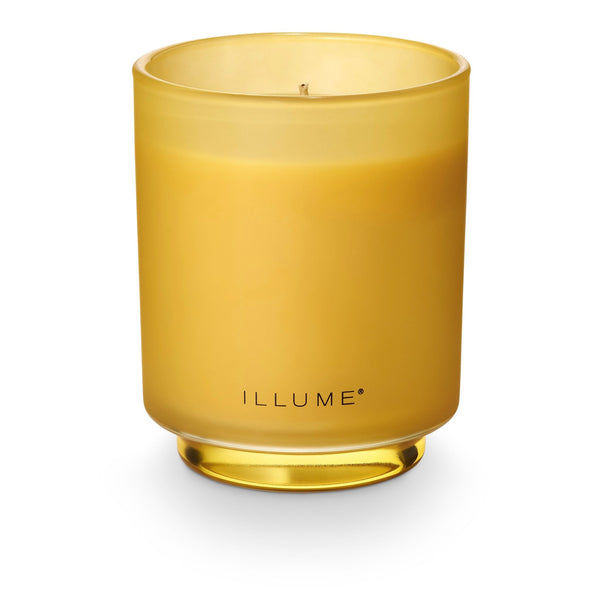 Illume Rhubarb Honey Refillable Boxed Glass Candle