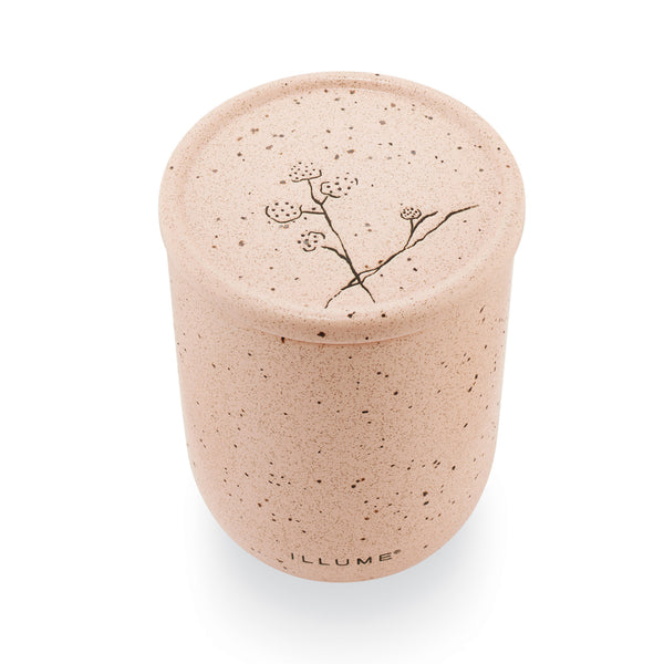 Illume Rosewood Cassis Large Outdoor Ceramic