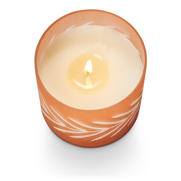 Illume Rustic Pumpkin Gather Glass Candle