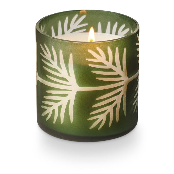 Illume Sequoia Spruce Pine Glass Candle