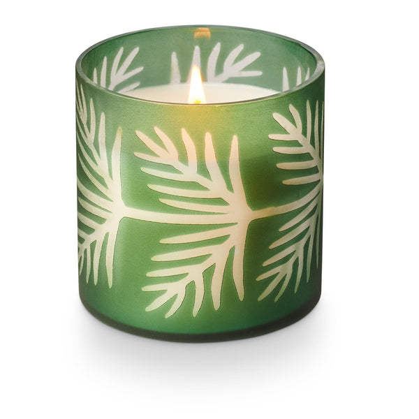 Illume Sugar Pine Pine Glass Candle