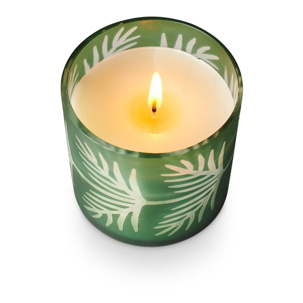 Illume Sugar Pine Pine Glass Candle