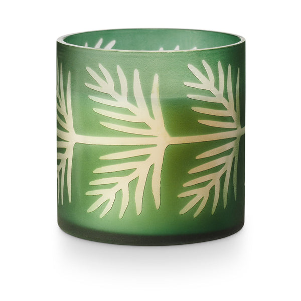 illume Sugar Pine Pine Glass Candle