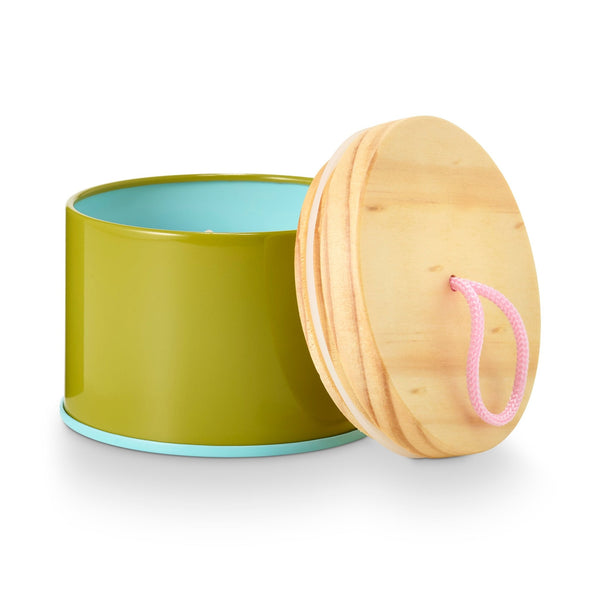 Illume Summer Grass Sun Tin Candle