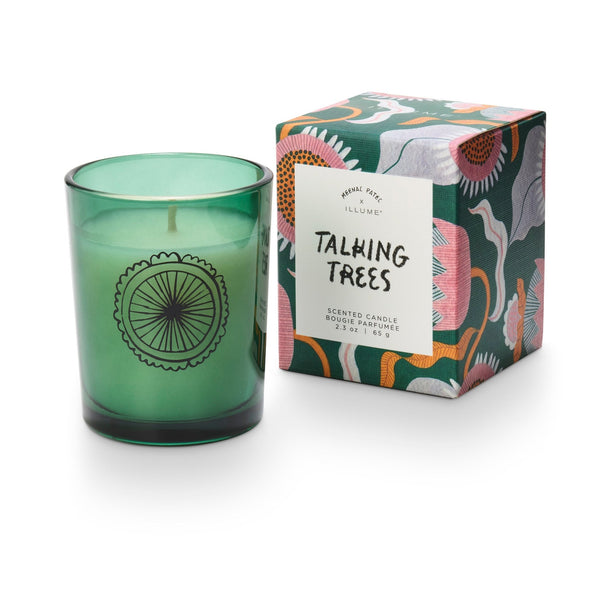 illume Talking Trees Artist Boxed Votive Candle