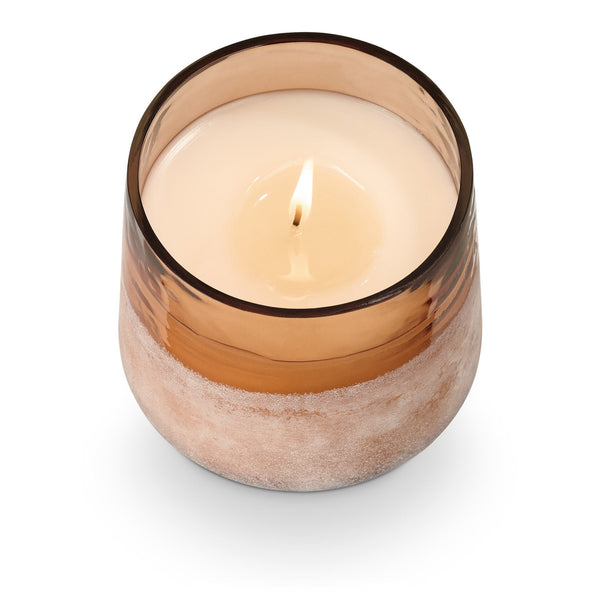 Illume Terra Tabac Baltic Glass Candle