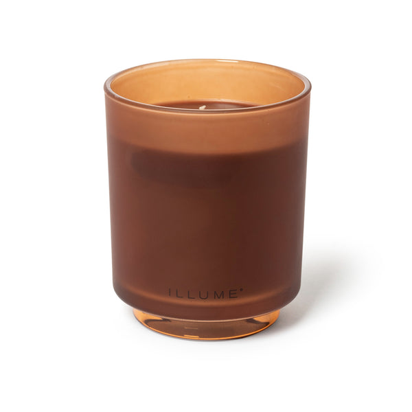 Illume Terra Tabac Boxed Glass Candle