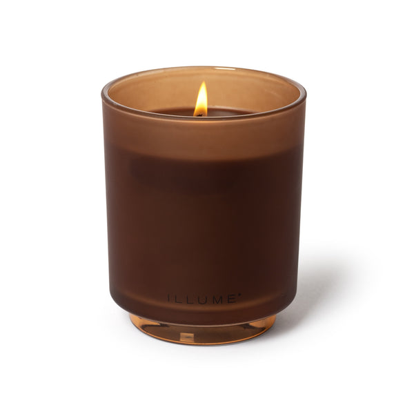 Illume Terra Tabac Boxed Glass Candle