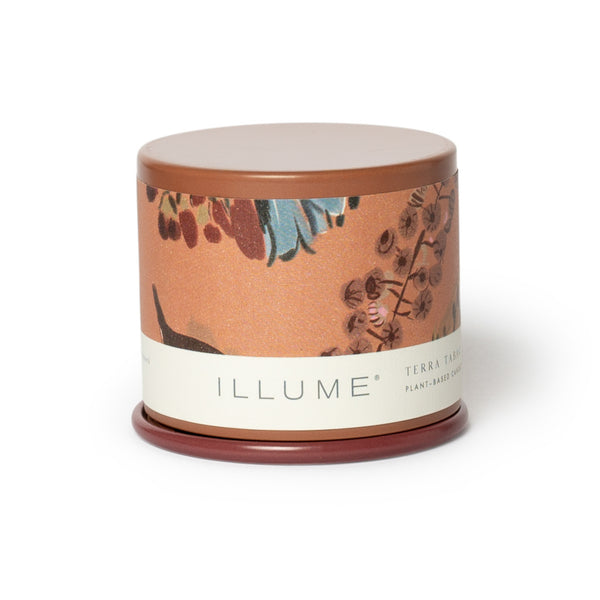 illume Terra Tabac Demi Vanity Tin Candle