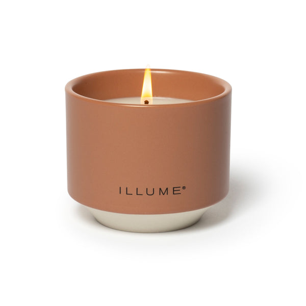 Illume Terra Tabac Matte Ceramic Candle