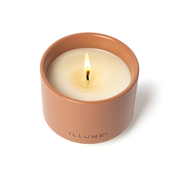 Illume Terra Tabac Matte Ceramic Candle