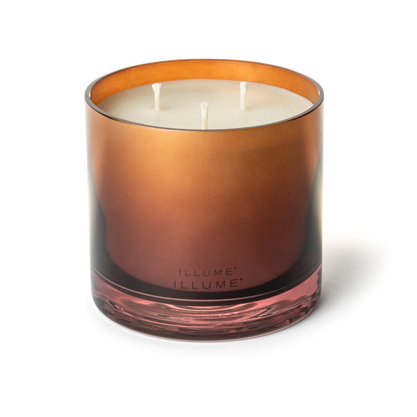Illume Terra Tabac Statement Glass Candle