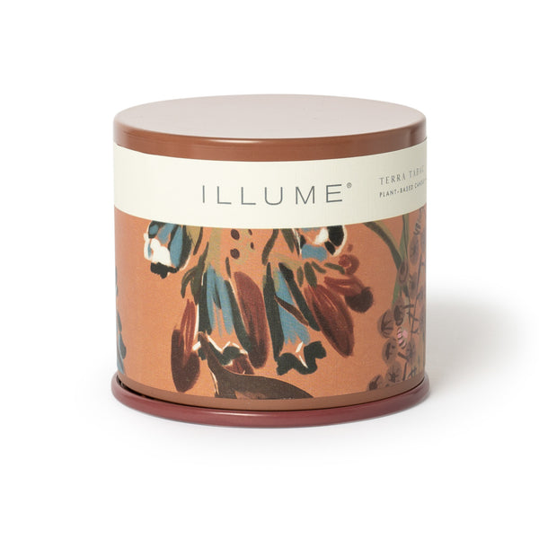 illume Terra Tabac Vanity Tin Candle
