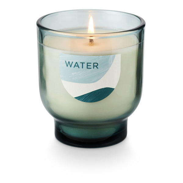 Illume Water Element Glass Candle