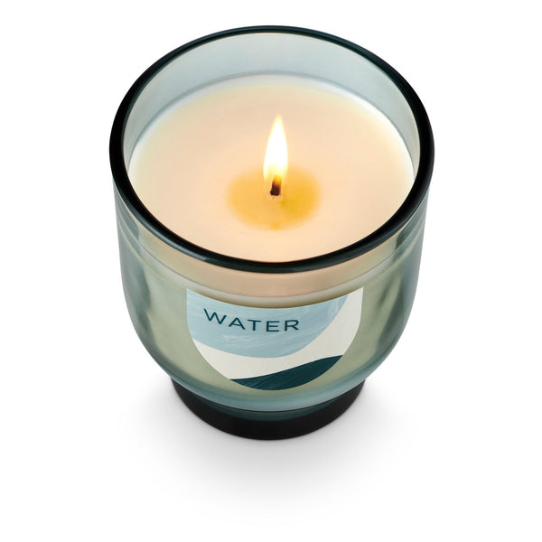 Illume Water Element Glass Candle