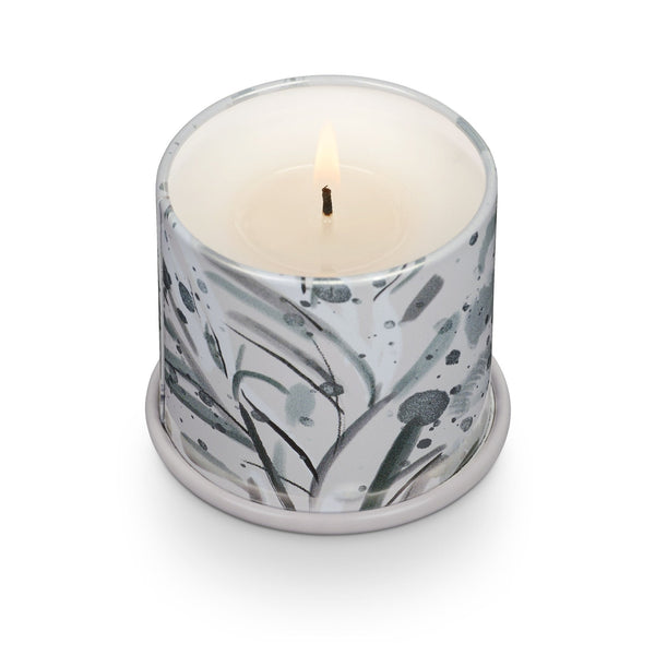 Illume Winter White Demi Vanity Tin Candle