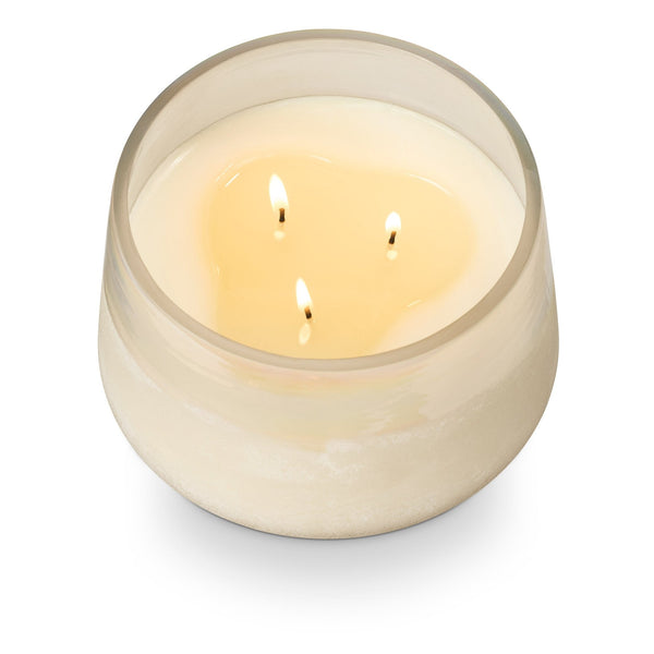 Illume Winter White Large Baltic Glass Candle
