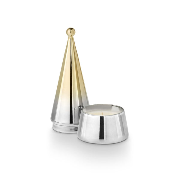 Illume Winter White Medium High Shine Tree Candle