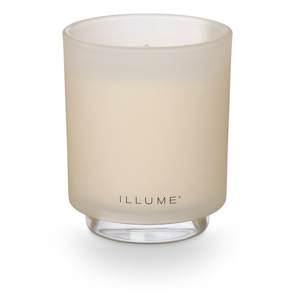 Illume Winter White Refillable Boxed Glass Candle
