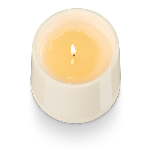 Illume Winter White Shine Ceramic Candle