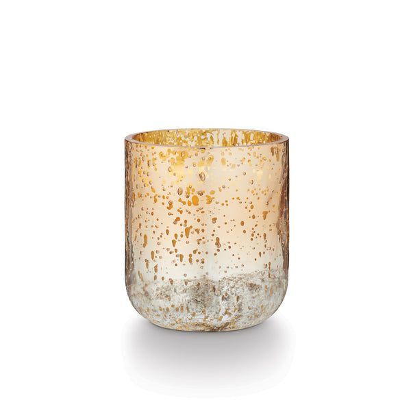 illume Winter White Small Radiant Glass Candle