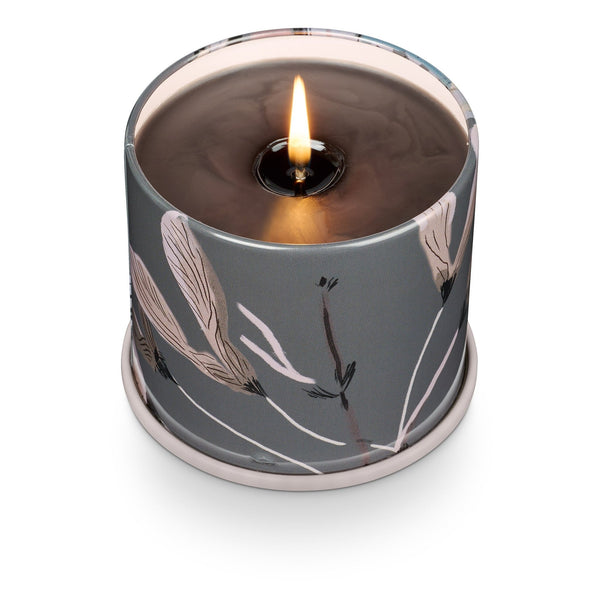 Illume Woodfire Vanity Tin Candle