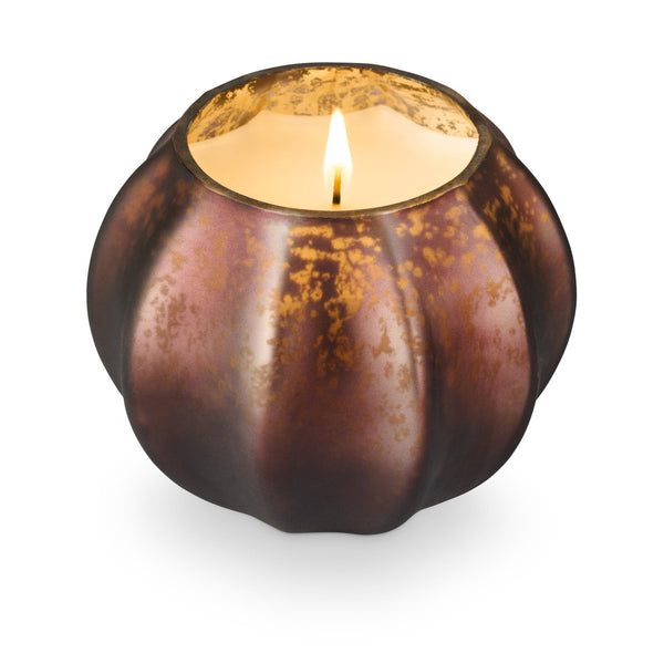 Illume Midnight Pumpkin Mercury Pumpkin Bronze Candle