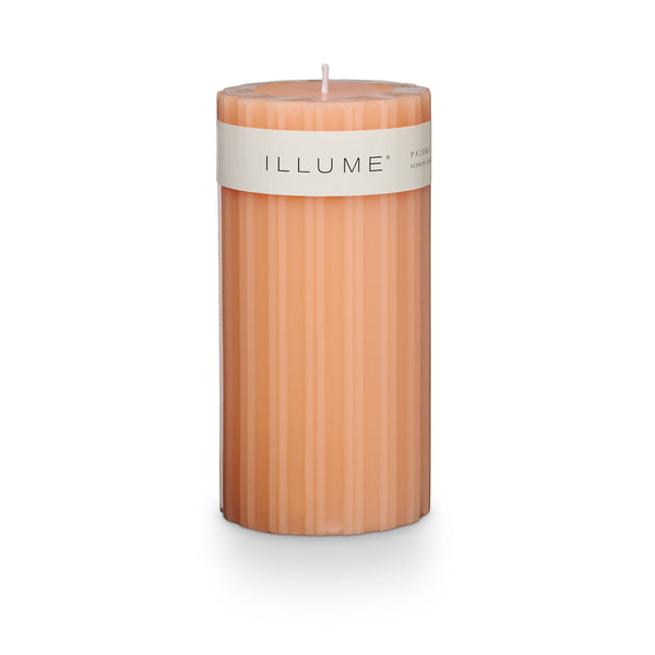 illume Paloma Petal Medium Fragranced Pillar Candle