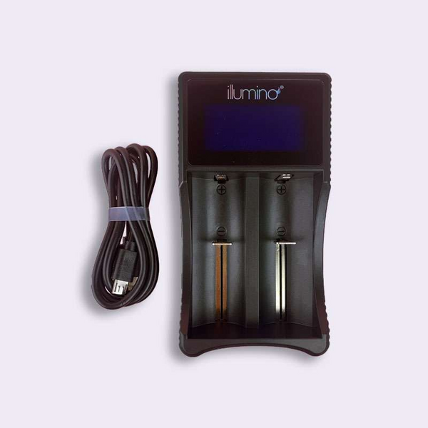 illumino ILLUMINO 5V DUAL BATTERY CHARGER