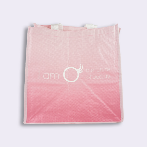 Illumino LARGE PINK SHOPPING BAGS
