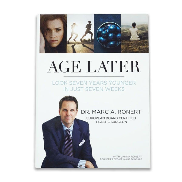 image skincare Age Later Book by Dr. Marc A. Ronert