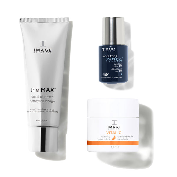 image skincare AGELESS+ retinol starter routine