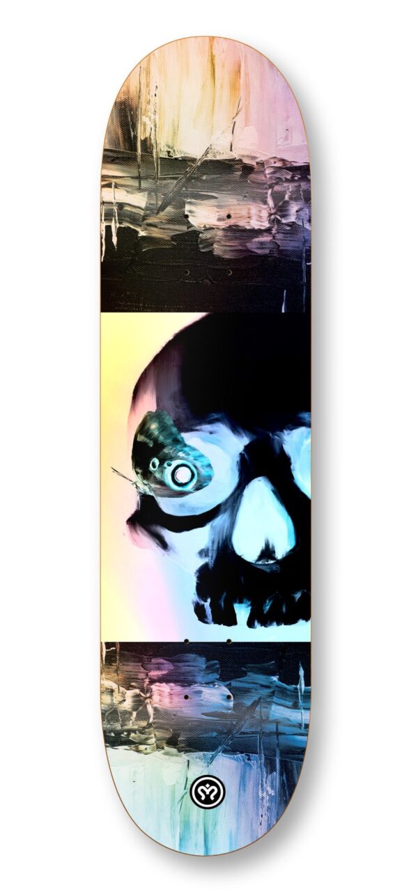 imagine skateboards imagine deck animal liberation butterfly