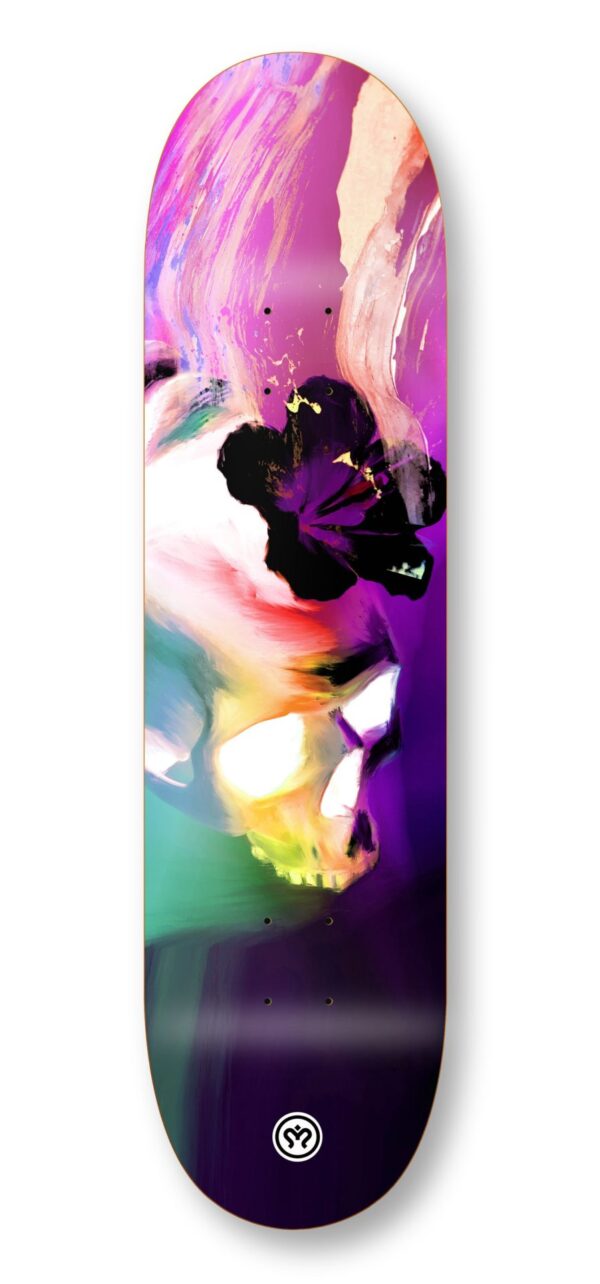 imagine skateboards imagine deck animal liberation flower