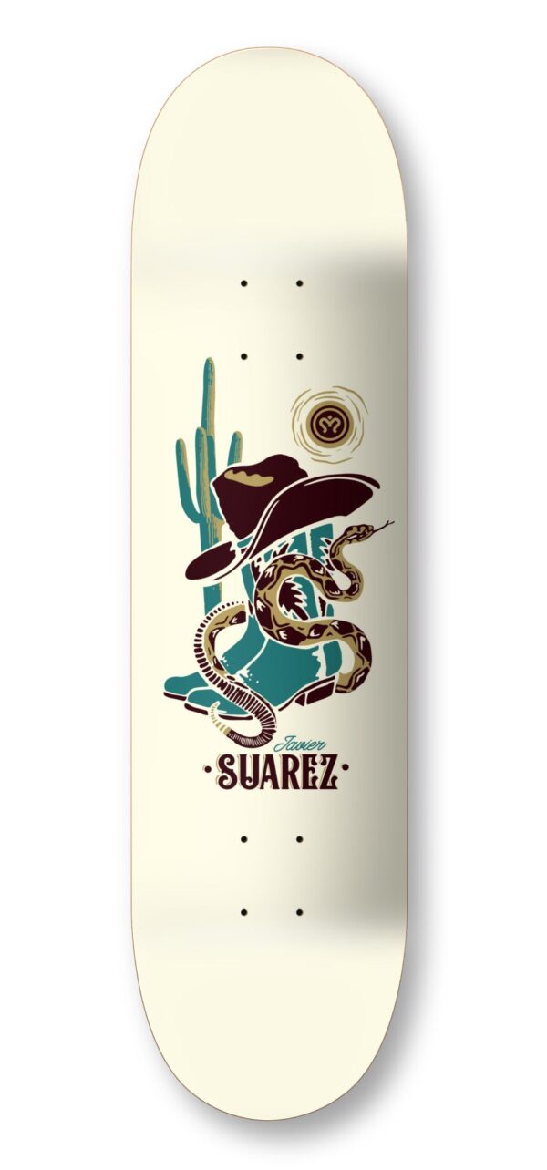 imagine skateboards imagine deck javier suarez gold