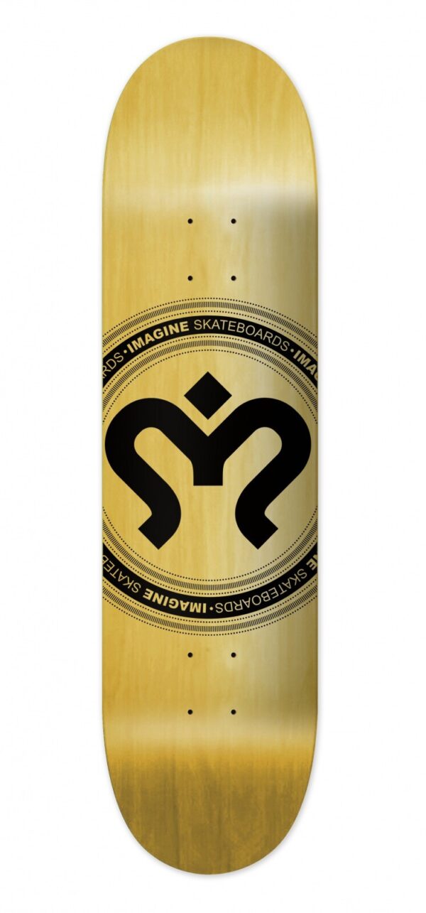 Imagine Skateboards Imagine Deck Medallion Black Assorted
