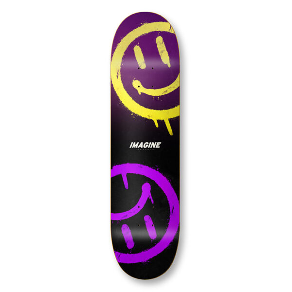 imagine skateboards imagine deck happy vs sad