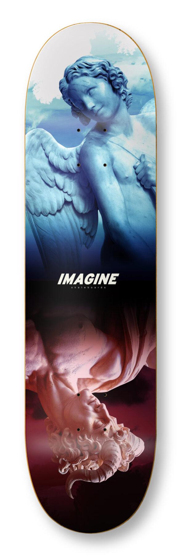 imagine Skateboards Imagine Deck Heaven Vs Hell
