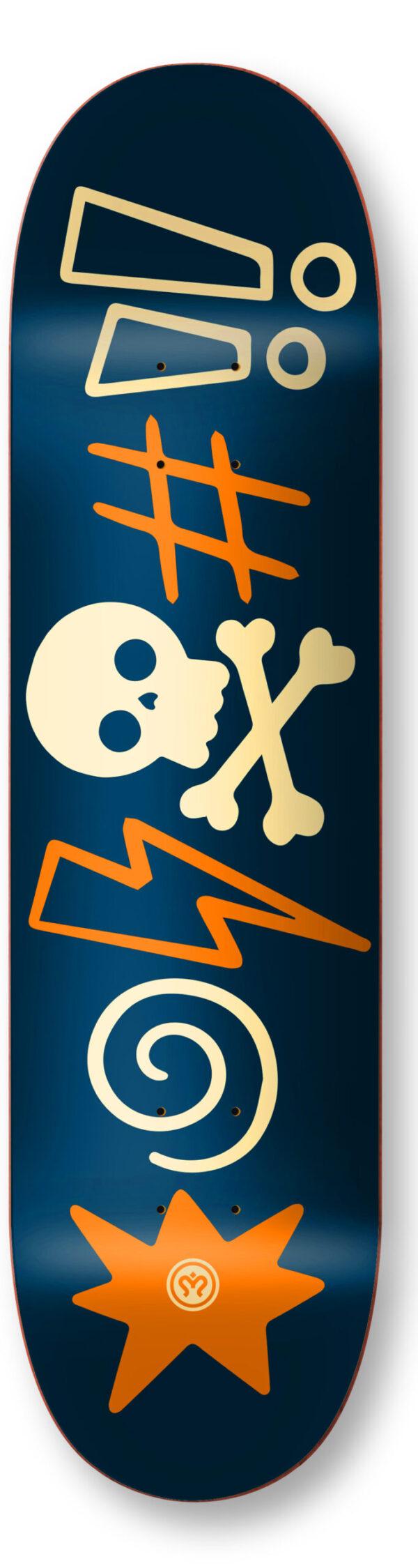 imagine skateboards imagine deck insult navy