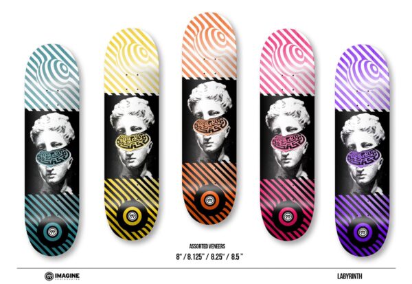 imagine skateboards imagine deck labyrinth