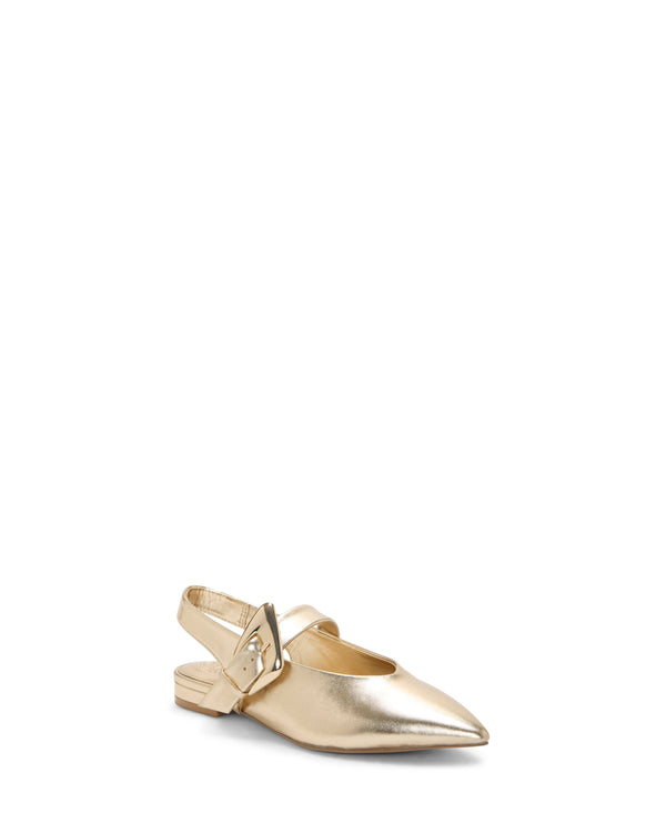 Imagine Vince Camuto Amoret Buckle Slingback Mule Egyptian Gold