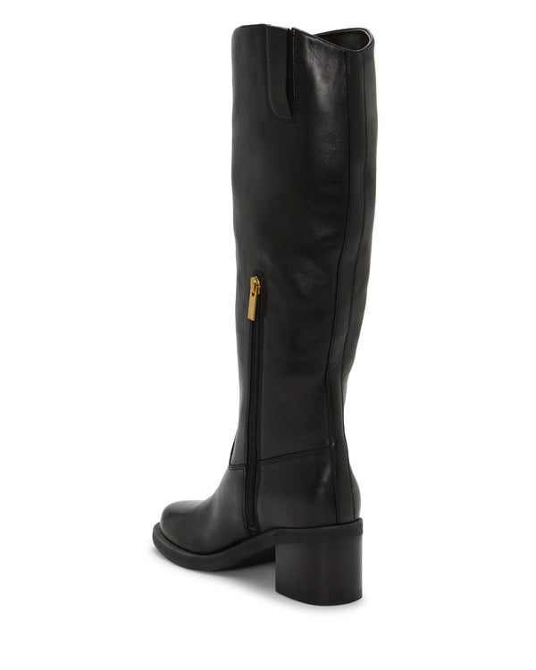 Imagine Vince Camuto Amree Narrow Calf Knee High Boot Black