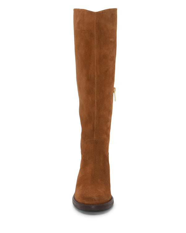 Imagine Vince Camuto Amree Narrow Calf Knee High Boot Burnt Sugar
