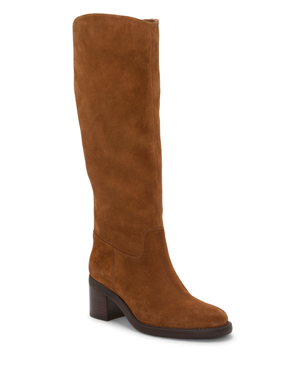 Imagine Vince Camuto Amree Wide Calf Knee High Boot Burnt Sugar