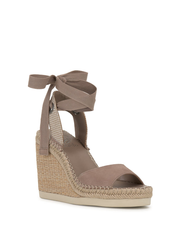 Imagine Vince Camuto Bendsen Wedge Sandal Truffle Taupe