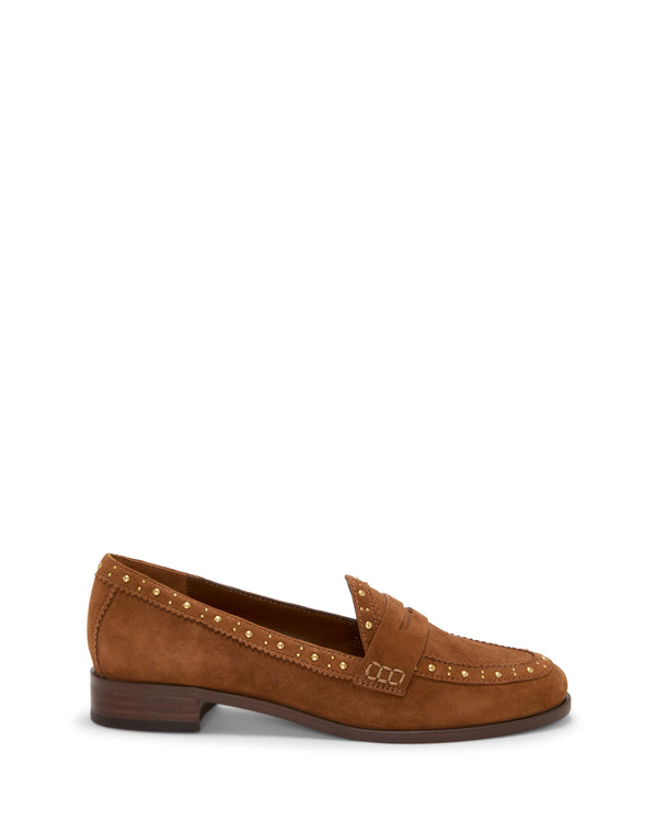 imagine vince camuto Camdyn Studded Loafer Burnt Sugar